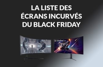 écran incurvé du black friday
